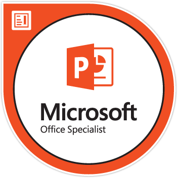 Microsoft Office Specialist: PowerPoint Associate (Office 2019) - Badge Image